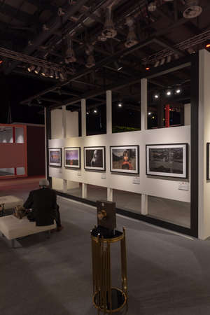 Xposure International Photography Festival, Sharjah, United Arab Emirates, February 11, 2022 Xposure 2022, will span 11,000 sqm to host an International Photography Festival that would become an annual feature in the calendar of professional photographersのeditorial素材