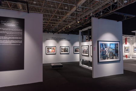 Xposure International Photography Festival, Sharjah, United Arab Emirates, February 11, 2022 Xposure 2022, will span 11,000 sqm to host an International Photography Festival that would become an annual feature in the calendar of professional photographersのeditorial素材
