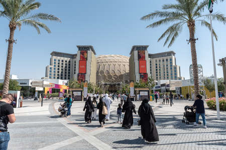Dubai, United Arab Emirates â€“ March 22, 2022, Dubai International Expo 2020,  The main...