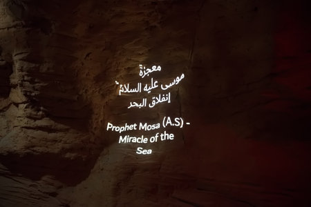 Quranic Park, Dubai, United Arab Emirates, January 12, 2024, The project is divided into green areas comprising 12 orchards and greenhouses for growing the 51 types of plants mentioned in the Holy Quranのeditorial素材