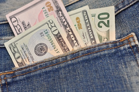 Cash in your pocket