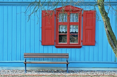 window and bench