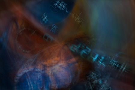 Light Painting Backgroundの写真素材