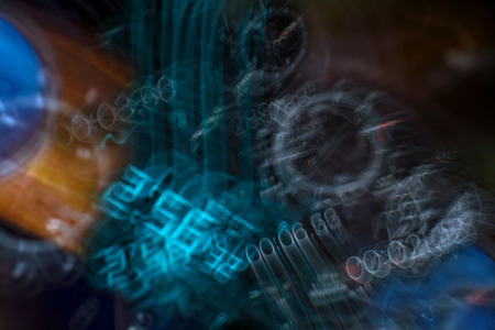 Light Painting Backgroundの写真素材