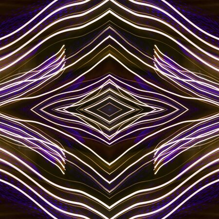 Abstract pattern texture light paintingの写真素材
