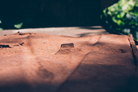 abstract corroded colorful wallpaper grunge background iron rusty artisticの写真素材