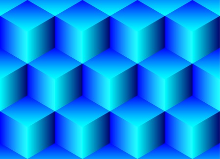 Seamless background from cubes. Vector. Without mesh.のイラスト素材
