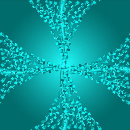 Blue seamless background. Vector. Without mesh.のイラスト素材