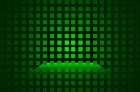 Green background. Vector. Without mesh.のイラスト素材