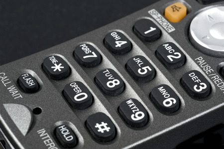 Landline Telephone Keypadの写真素材