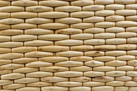 Tightly Woven Wicker Background