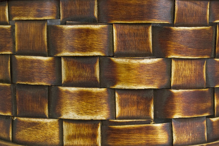 Dark Woven Bamboo Backgroundの写真素材
