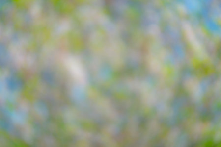 Horizontal shot of a multicolored out of focus background with copy space.の写真素材