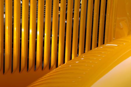 exotic vehicle panel abstractの写真素材