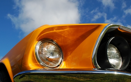 colorful classic american muscle car abstractの写真素材