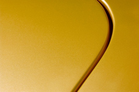 glittering golden vehicle panel abstractの写真素材