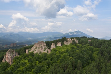 belogradchik rocks fortress, Bulgariaの写真素材