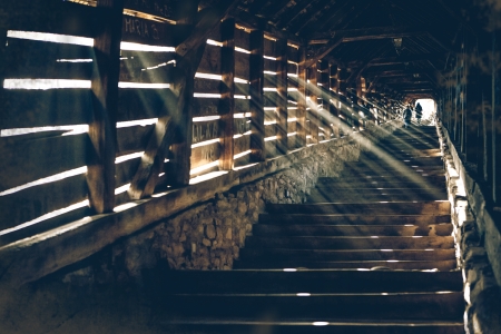 vintage stair