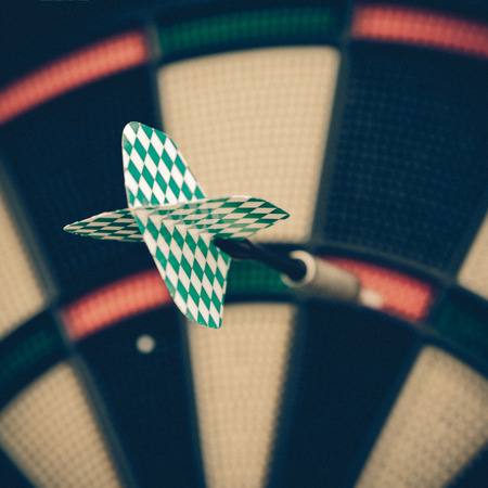 Darts board, close upの写真素材