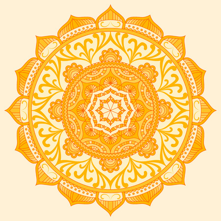 Mandala Ethnic decorative elementsのイラスト素材
