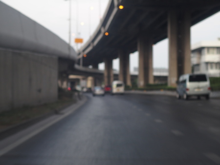 blur less traffic roadの写真素材