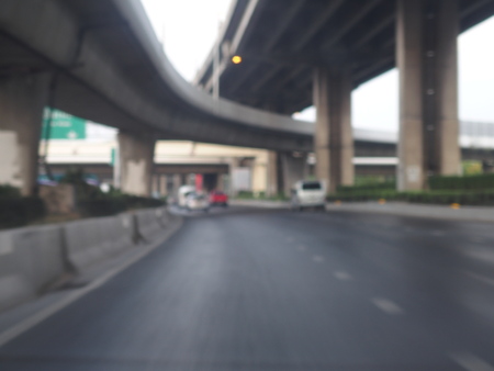 blur less traffic roadの写真素材