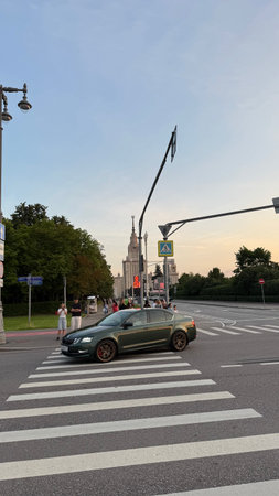 Berlin trafficの写真素材