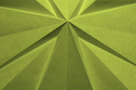 Abstract cross from folded paper.の写真素材