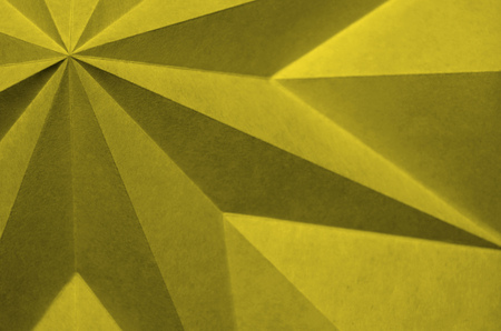 Colored origami as geometric abstract background.の写真素材