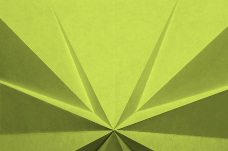 Star shaped folded paper as abstract background.の写真素材