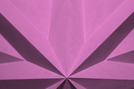 Simple monochrome abstract background from origami.の写真素材