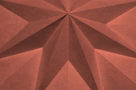 Star shaped origami as abstract background.の写真素材