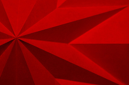 Star shaped origami as abstract background.の写真素材