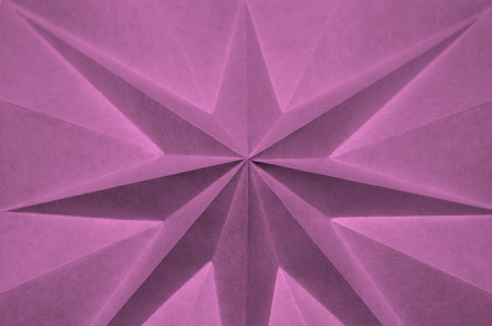 Colored origami as geometric abstract background.の写真素材