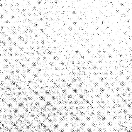 grunge texture on white background, abstract grungy vector, halftone dot, rough monochrome designのイラスト素材