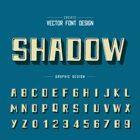 font and alphabetical vector on background, letter and text graphic art design.のイラスト素材