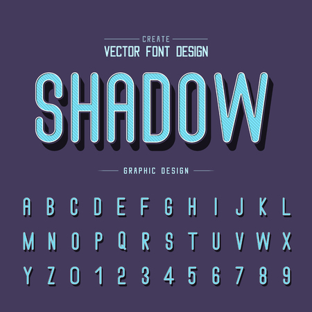 font and alphabetical vector on background, letter and text graphic art design.のイラスト素材