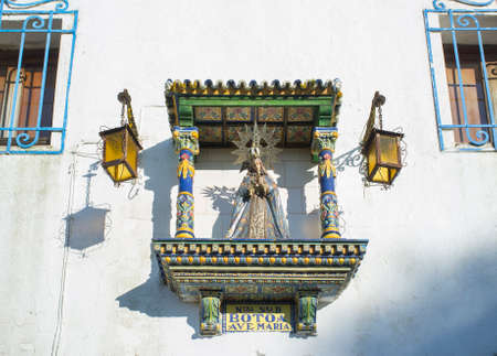 Botoa Hermitage at Badajoz north outskirts, Extremadura, Spain