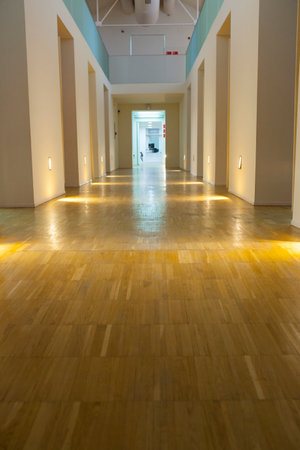 Almendralejo, Spain - Jan 26th, 2018: Wine Science Museum of Almendralejo Building, former alcohol factory. Extremadura, Spainのeditorial素材