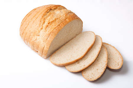 Roll in cuts isolated over white background