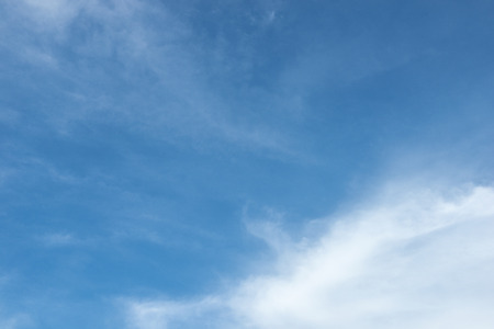 clouds in the blue skyの写真素材