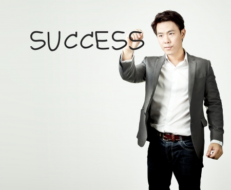 success attitudeの写真素材
