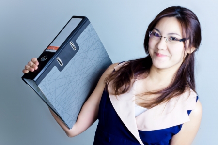 business asia girlの写真素材