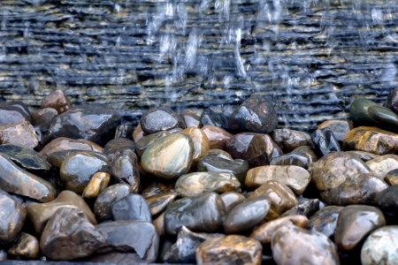 stone and water の写真素材