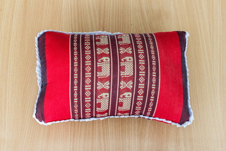 Tradition native Thai style pillowの写真素材