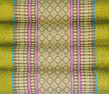 Tradition native Thai style pillowの写真素材