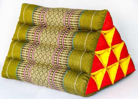 Tradition native Thai style pillowの写真素材
