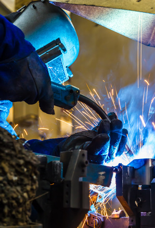 Welding work