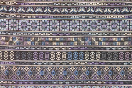 sian hand-made fabric texture の写真素材