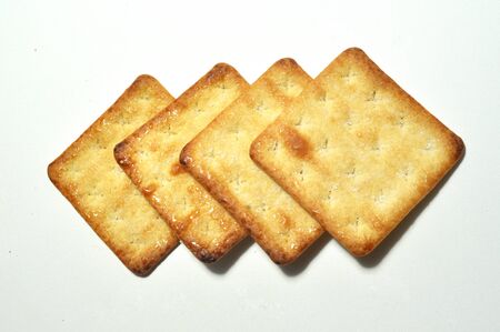 Crunchy Crackersの写真素材